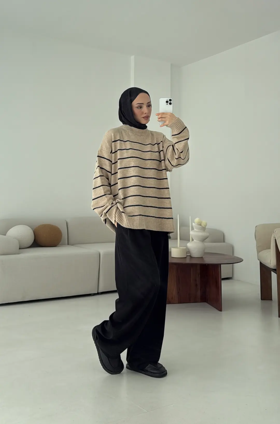 Şönil Kazak Vizon - Görsel 3