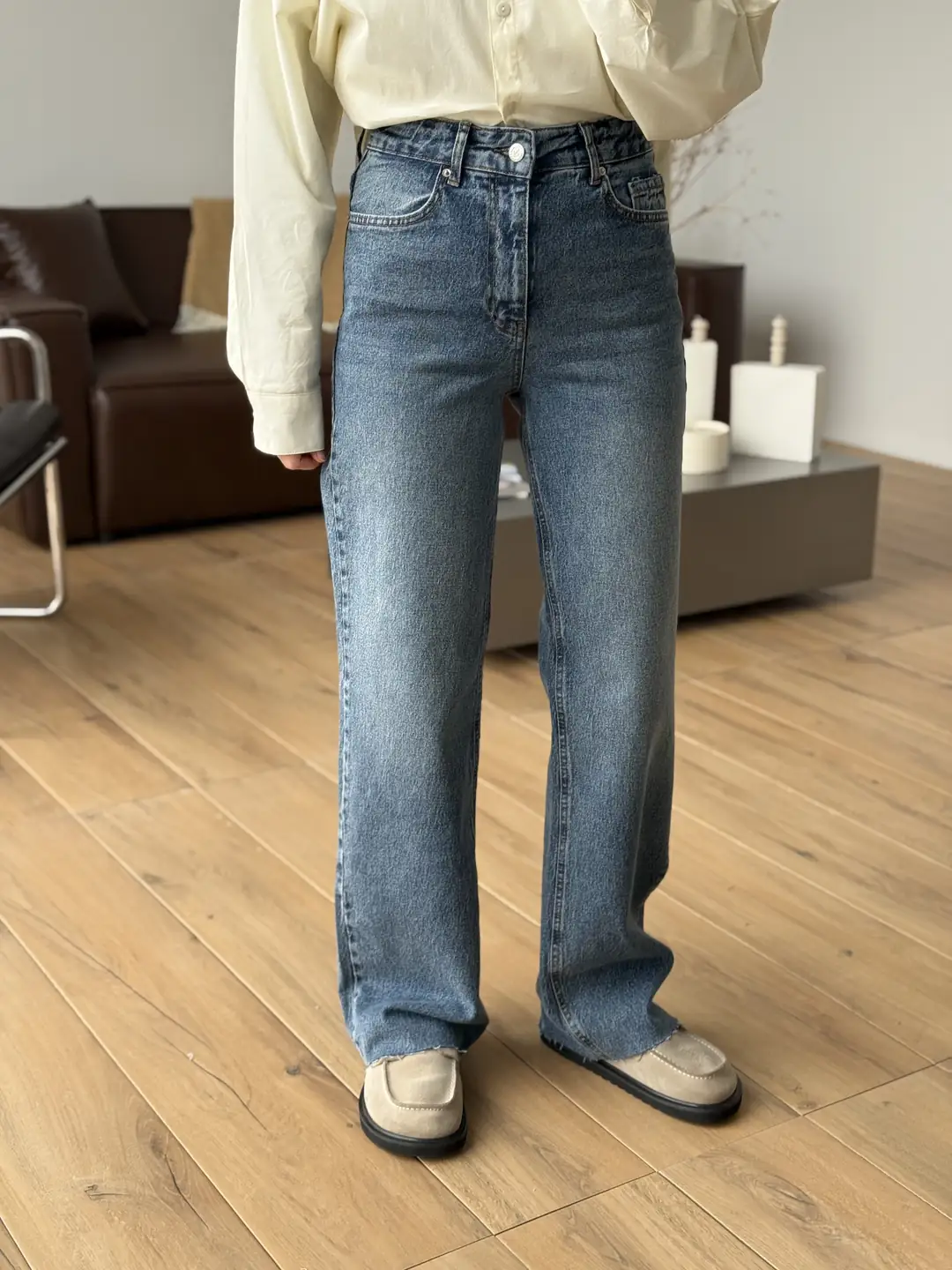 Straight Fit Tam Boy Jean - Görsel 2