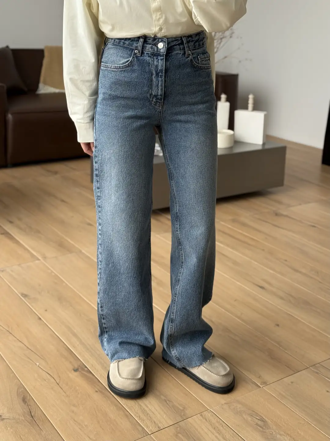 Straight Fit Tam Boy Jean - Görsel 3