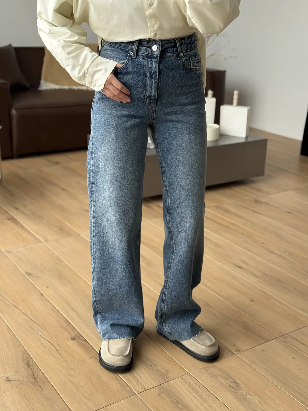 Straight Fit Tam Boy Jean - Görsel 4