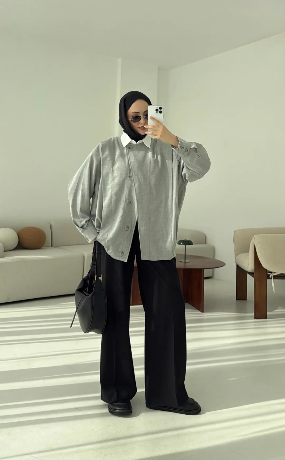 Tasarım ml Collection Ceket Gri - Görsel 3