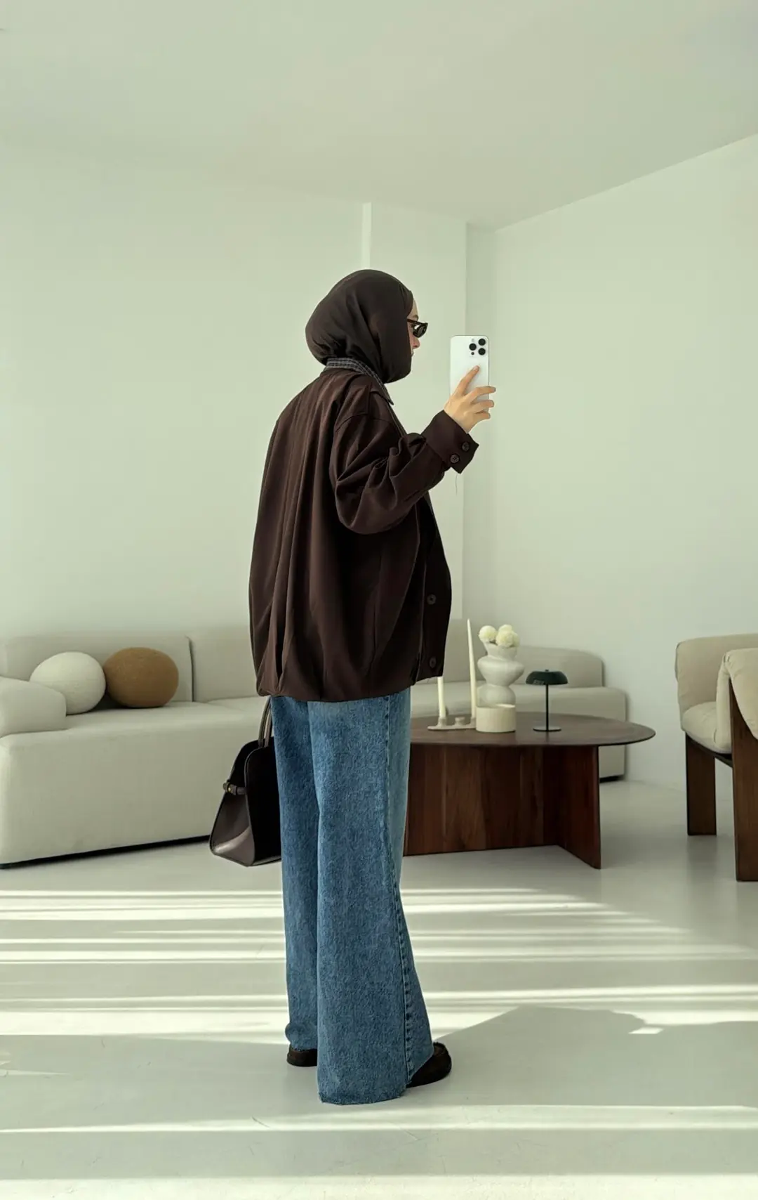 Tasarım ml Collection Ceket Kahve - Görsel 6