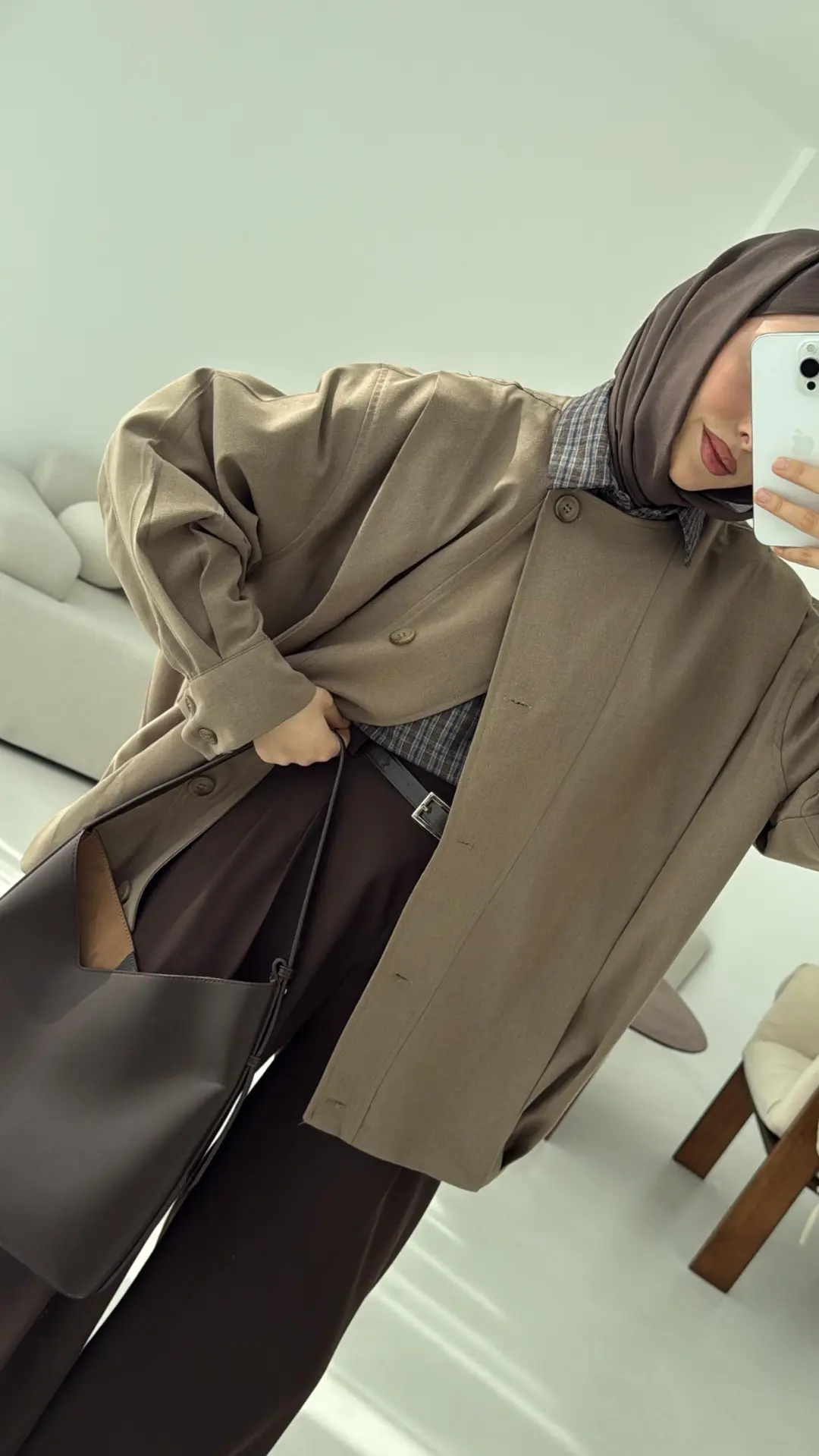 Tasarım ml Collection Ceket Vizon - Görsel 4