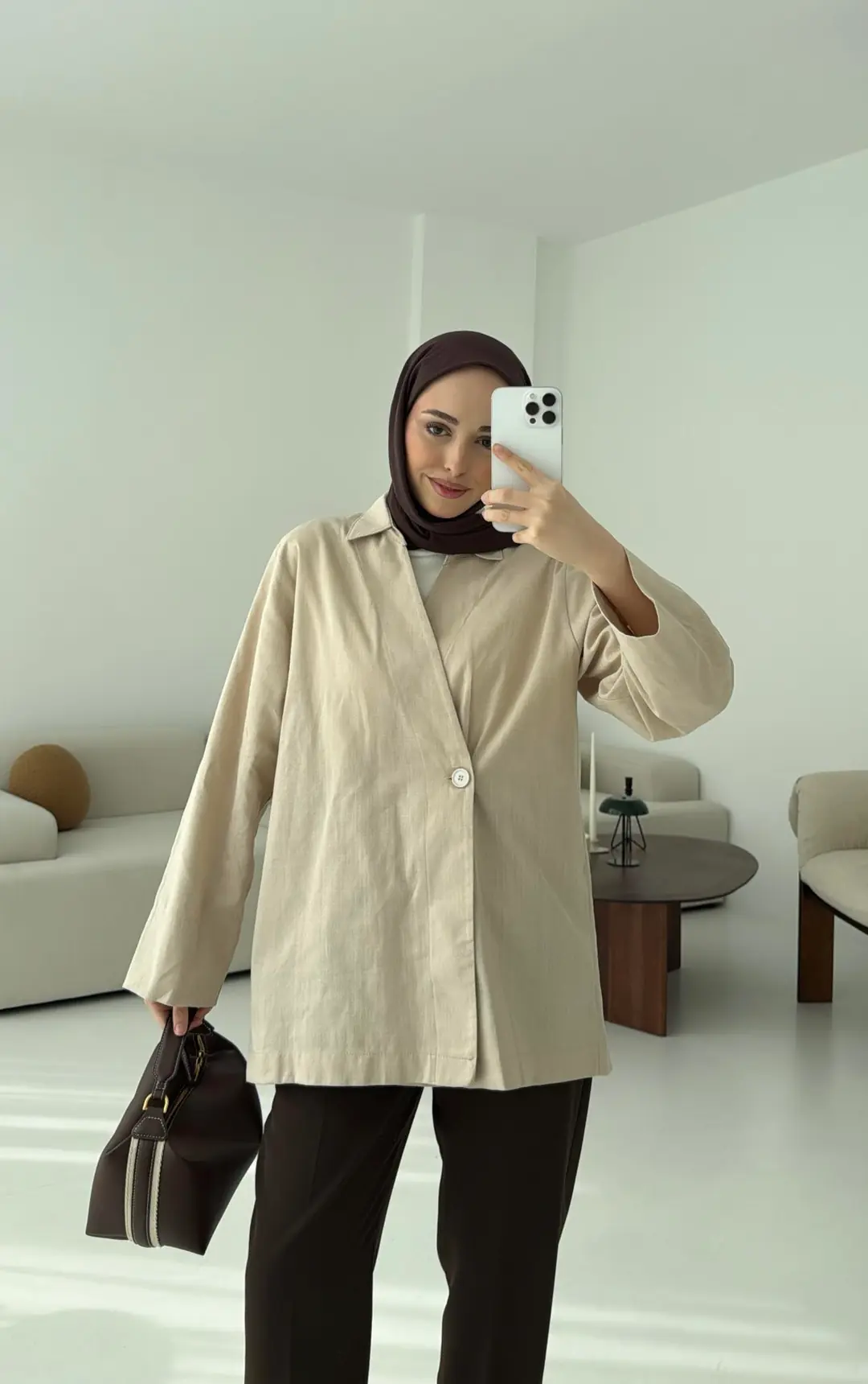 Tek Düğmeli Ceket - Görsel 2