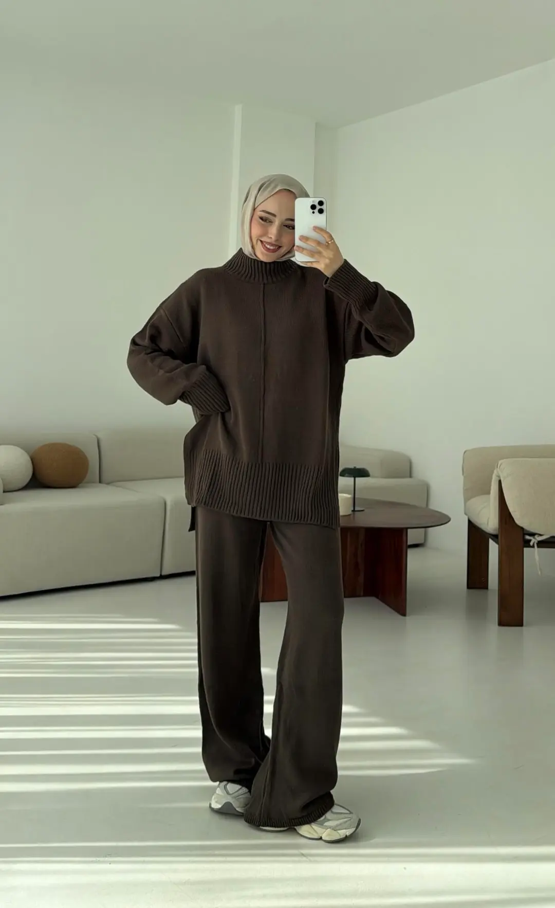 Tek Yaka Takım Kahve