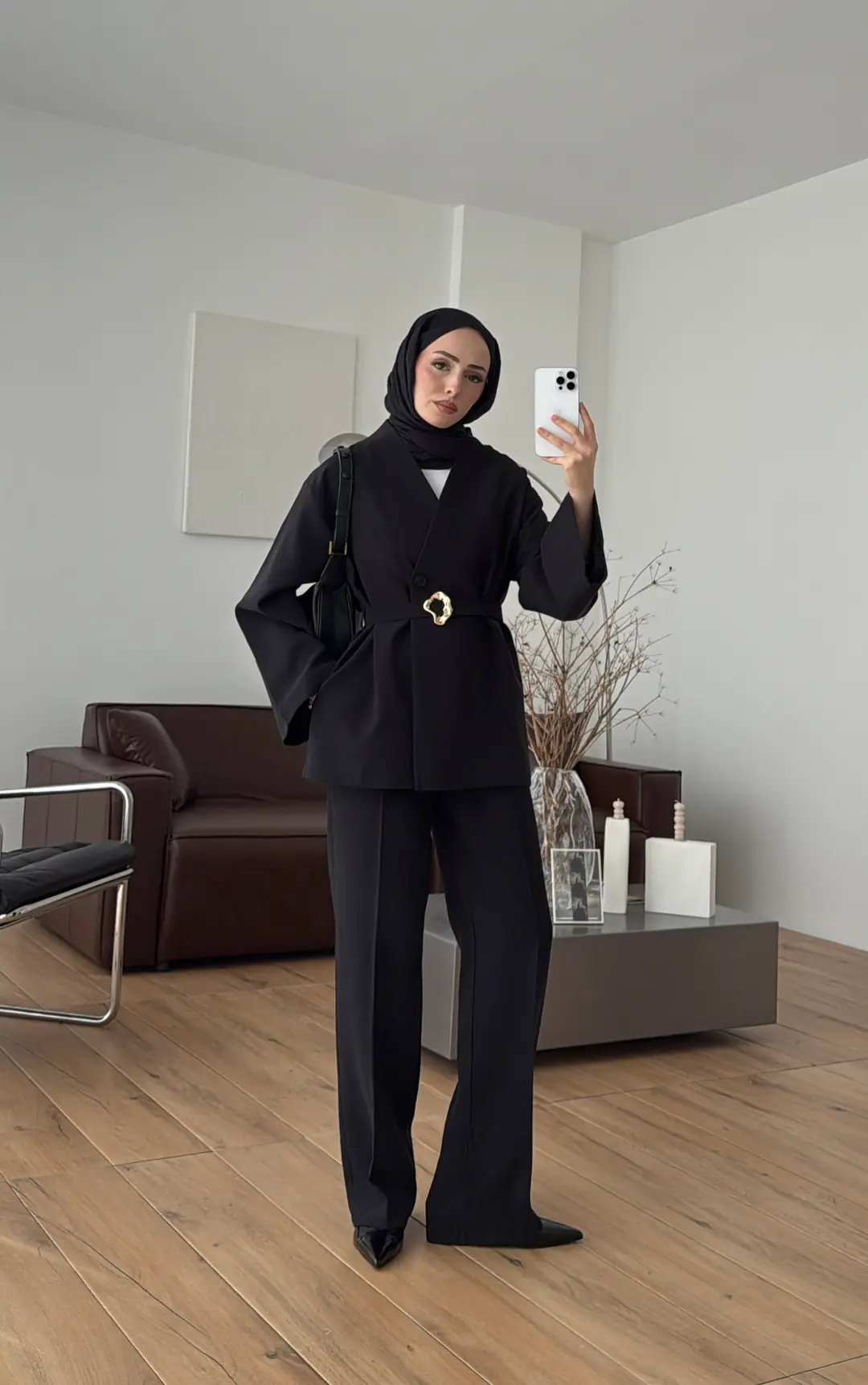 Toka Kemerli Takım Siyah - Görsel 4