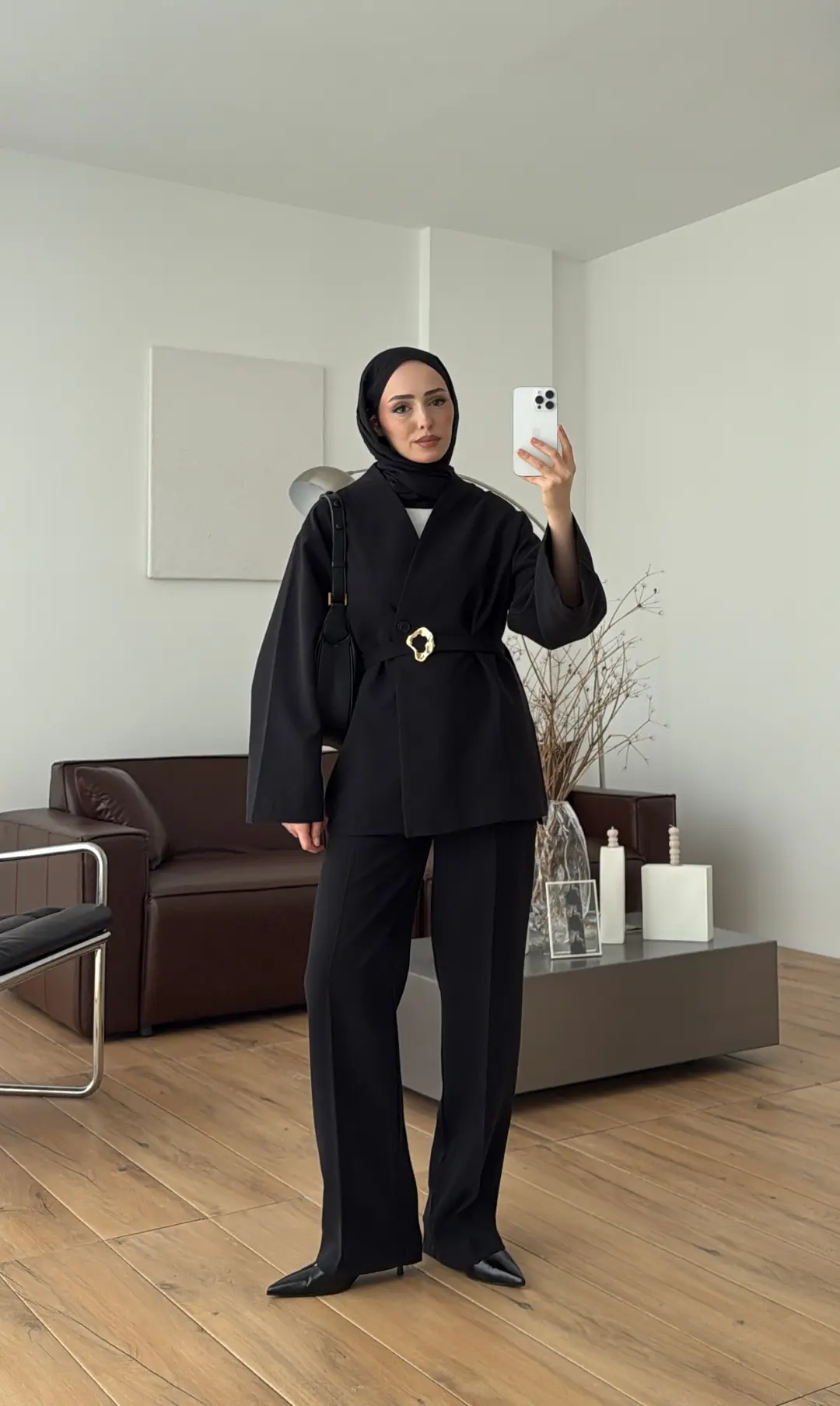 Toka Kemerli Takım Siyah - Görsel 6