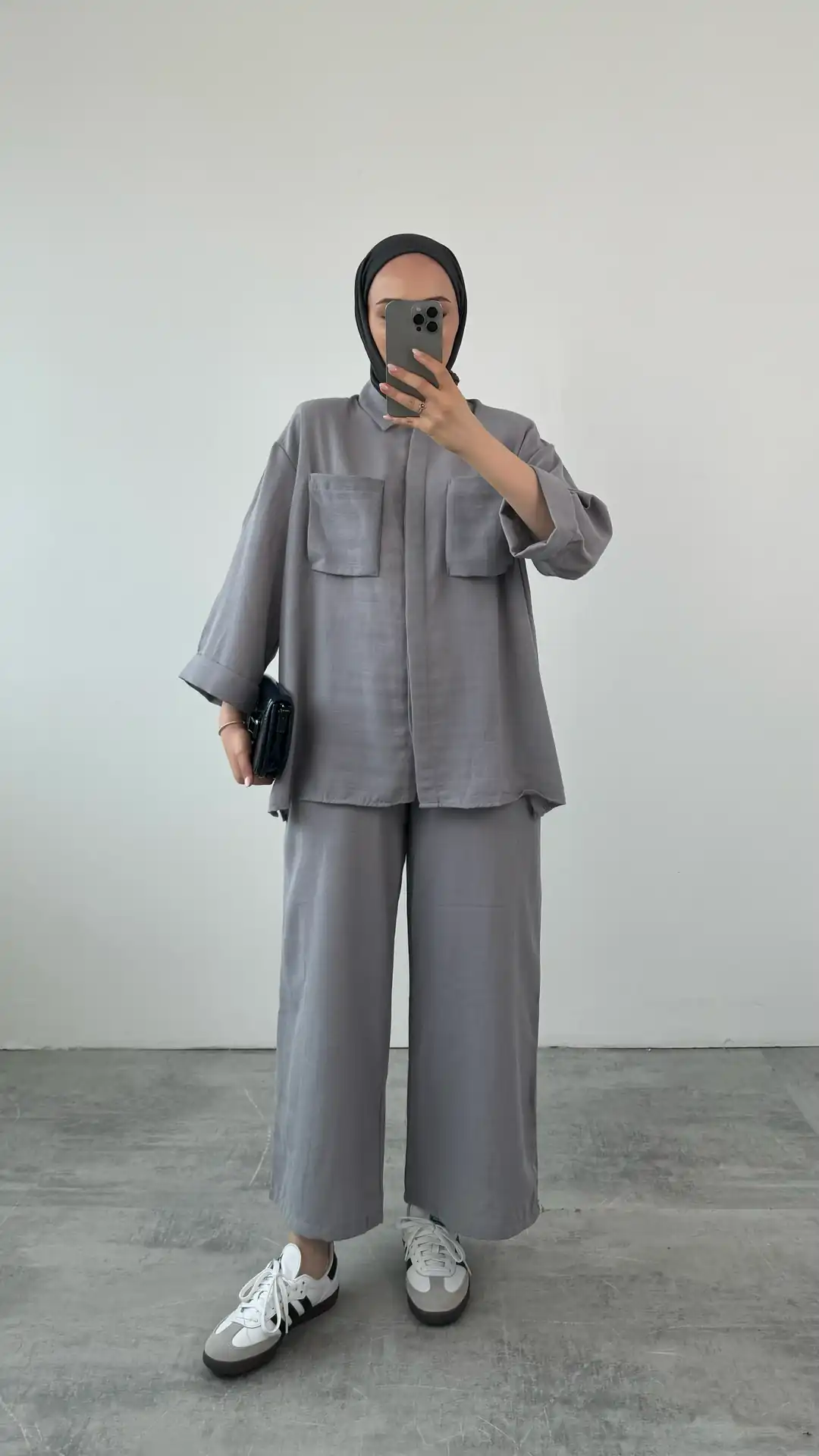 Torba Cep Gömlek Pantolon Takım - Görsel 2