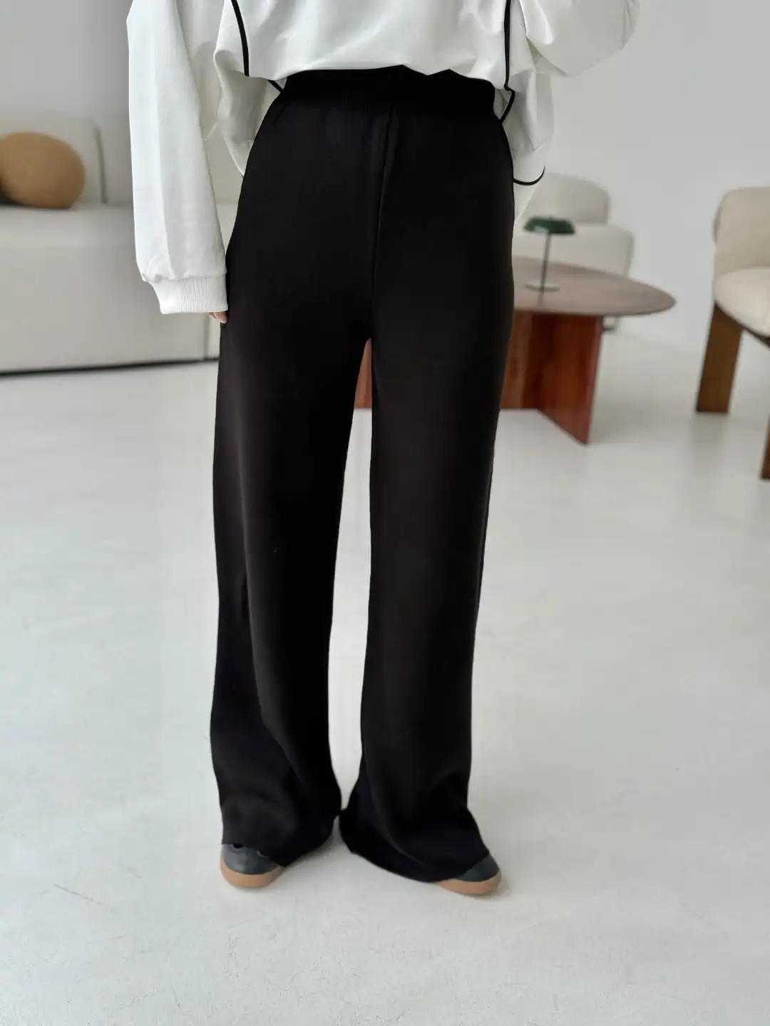 Triko Pantolon Siyah - Görsel 2