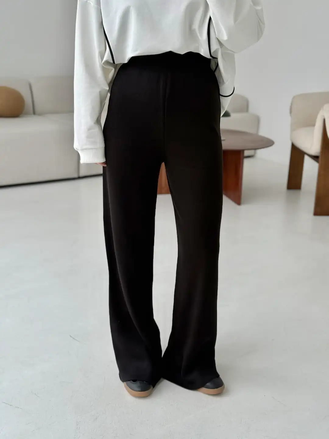 Triko Pantolon Siyah - Görsel 3