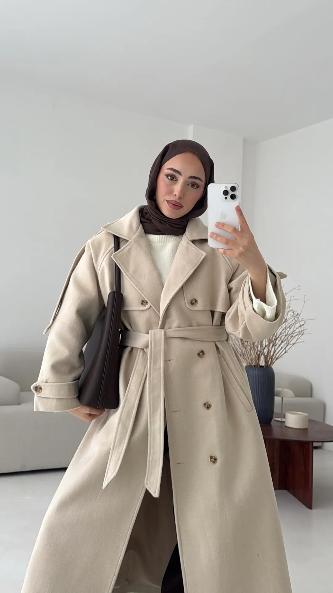 Uzun Bej Kaşe Kaban - Görsel 2