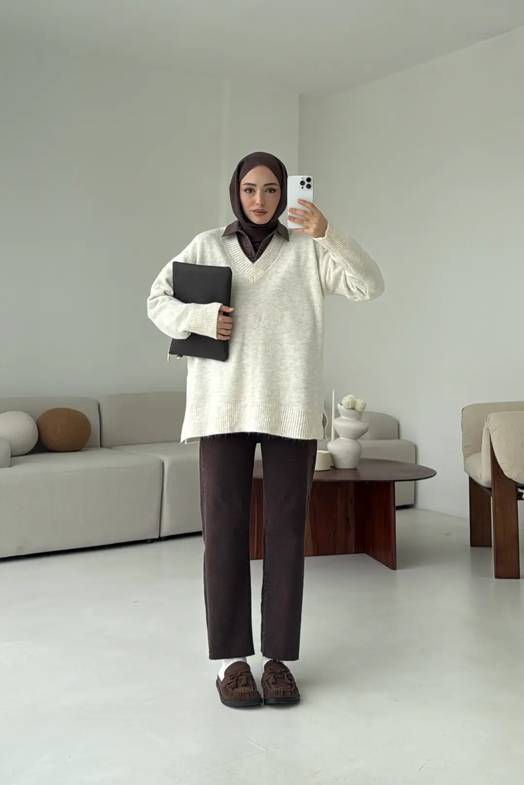 V yaka Kazak Bej - Görsel 7