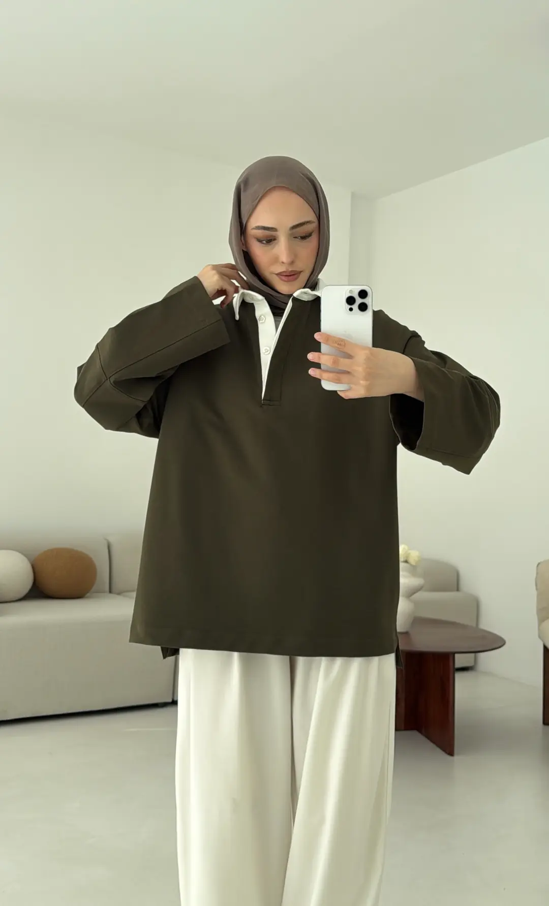 Varctiy Sweatshırt Haki - Görsel 10