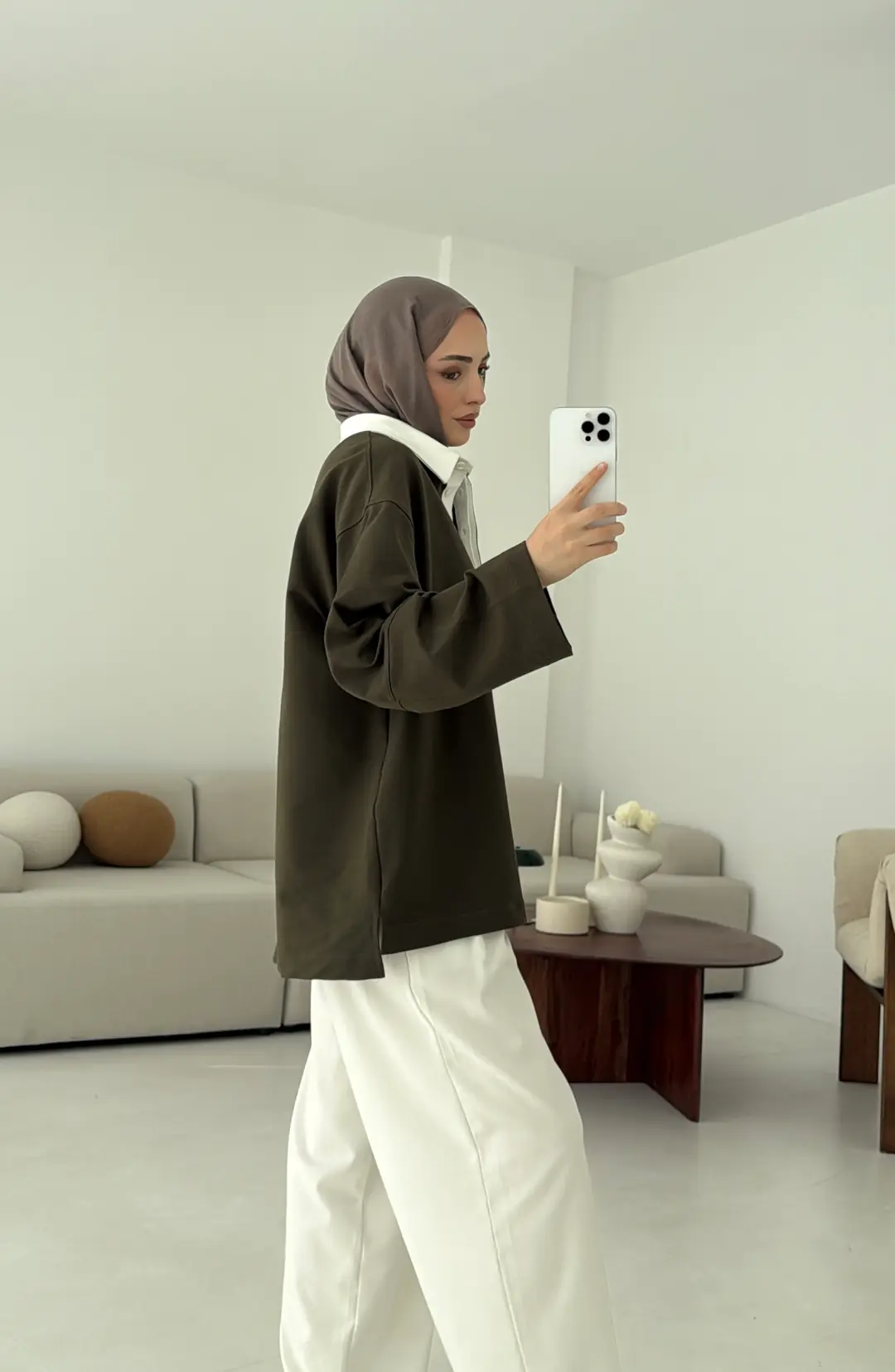 Varctiy Sweatshırt Haki - Görsel 3