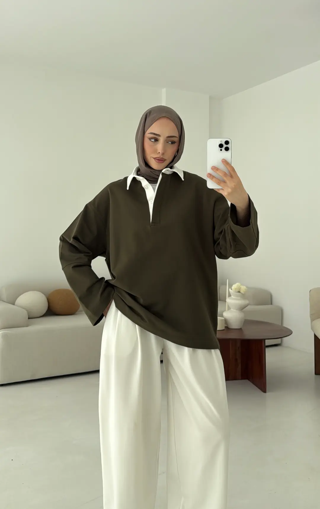 Varctiy Sweatshırt Haki - Görsel 7