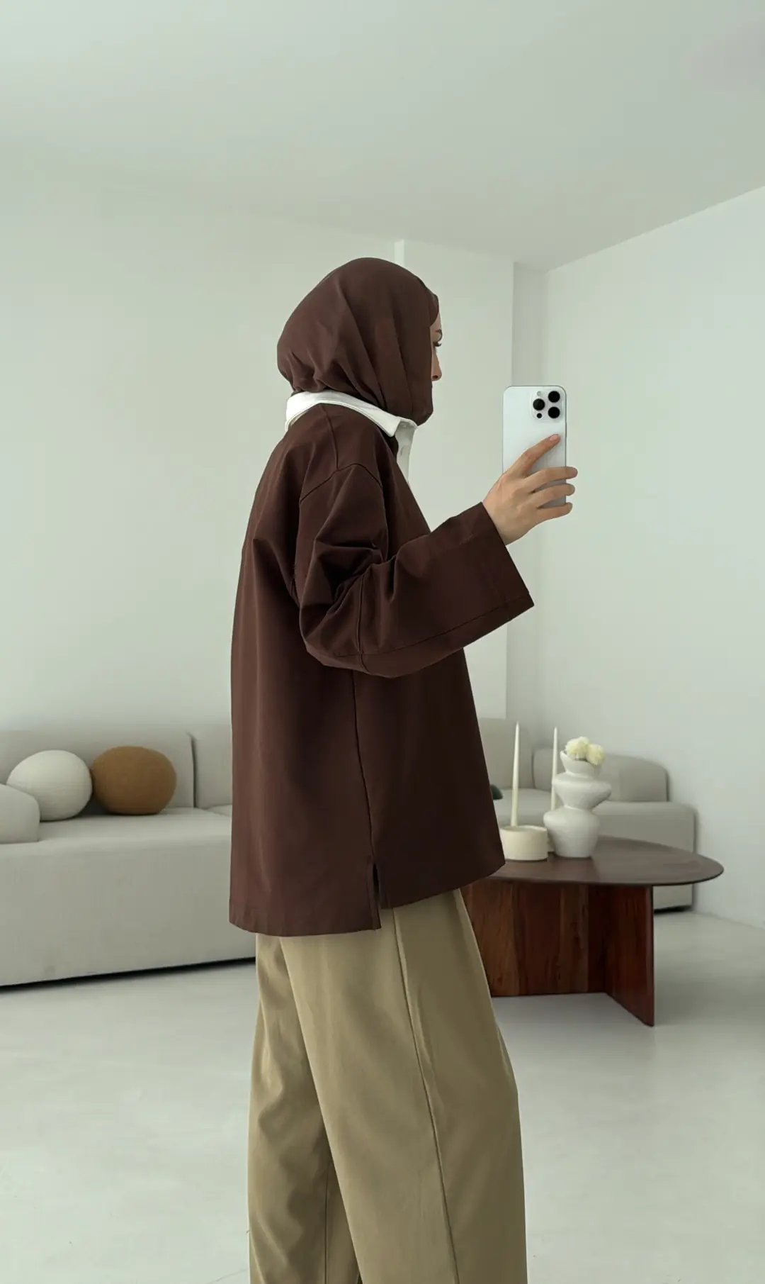 Varctiy Sweatshırt Kahve - Görsel 4