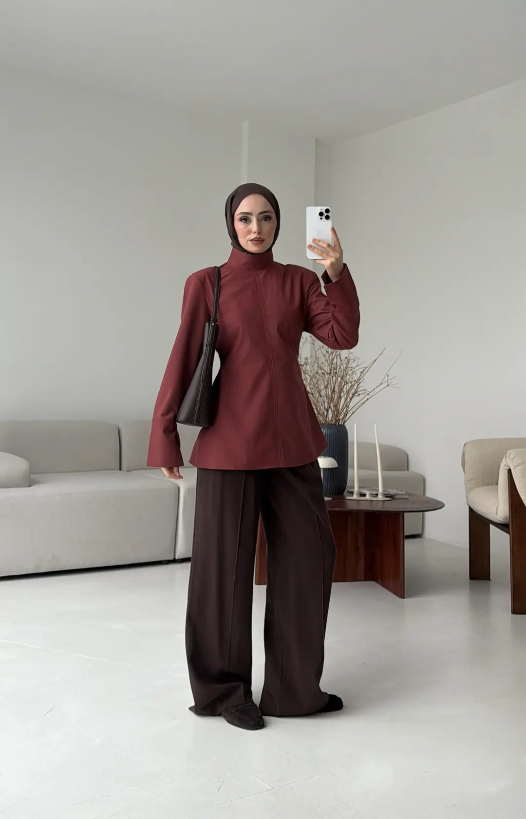 Vatkalı Bluz Kiremit