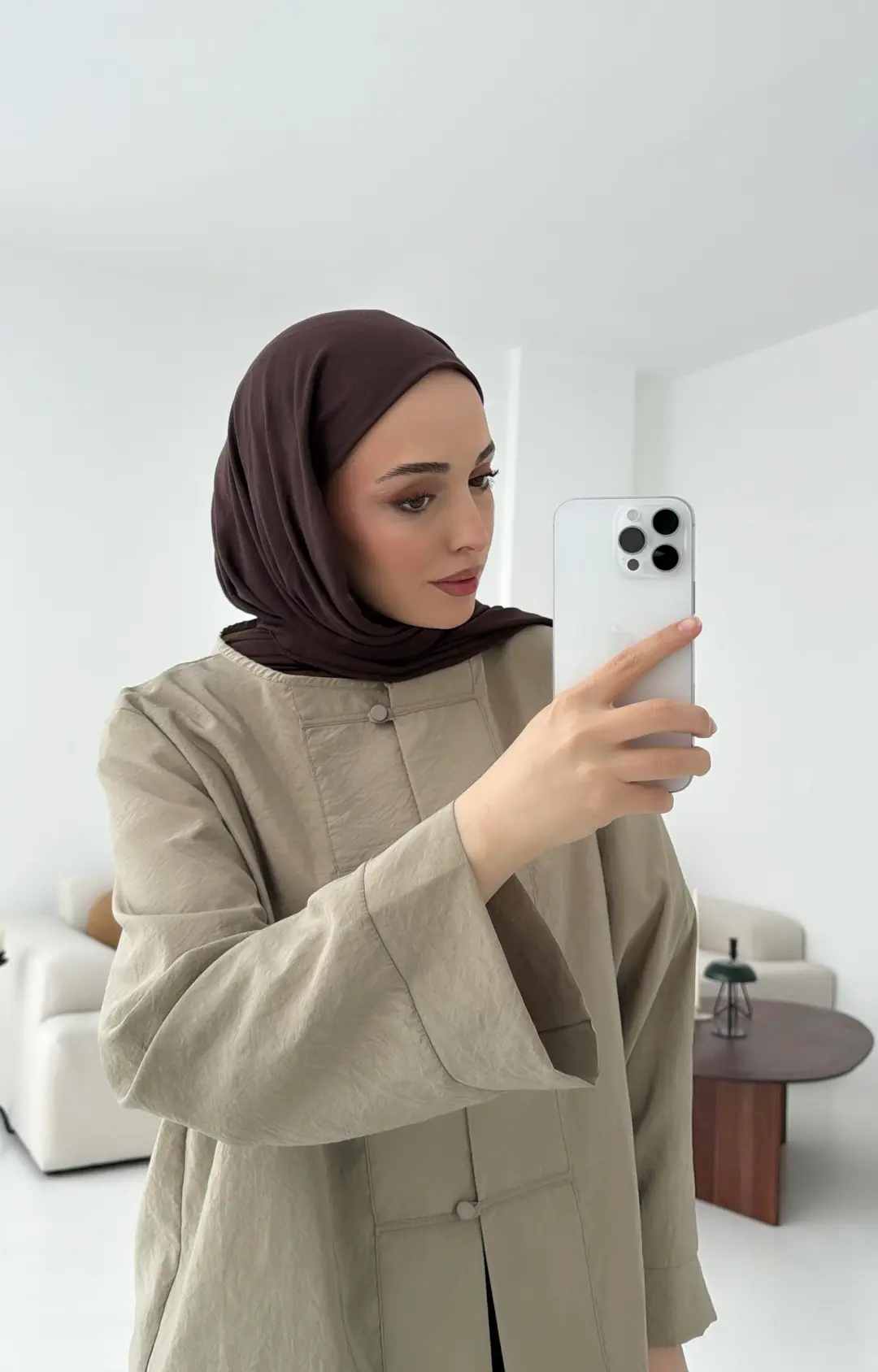 Vizon Düğme Detay Gömlek - Görsel 3