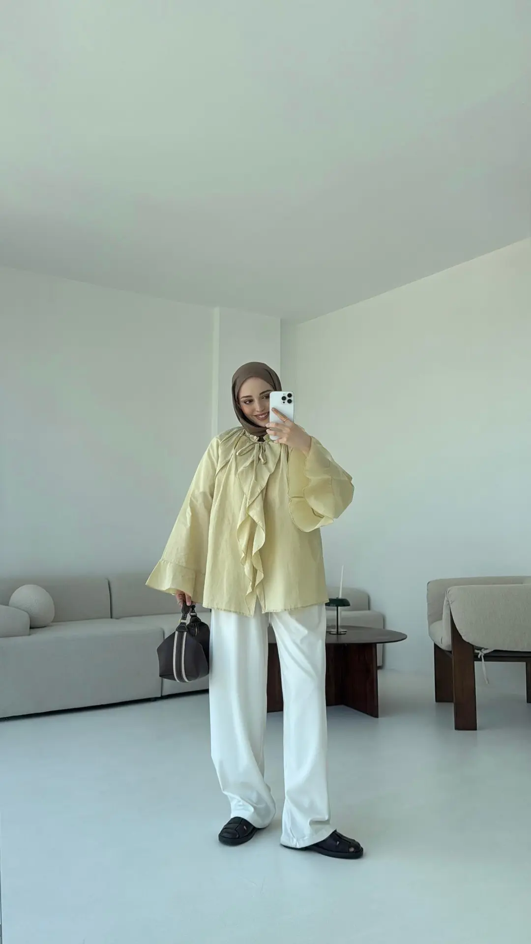 Vual Gömlek Sarı - Görsel 2