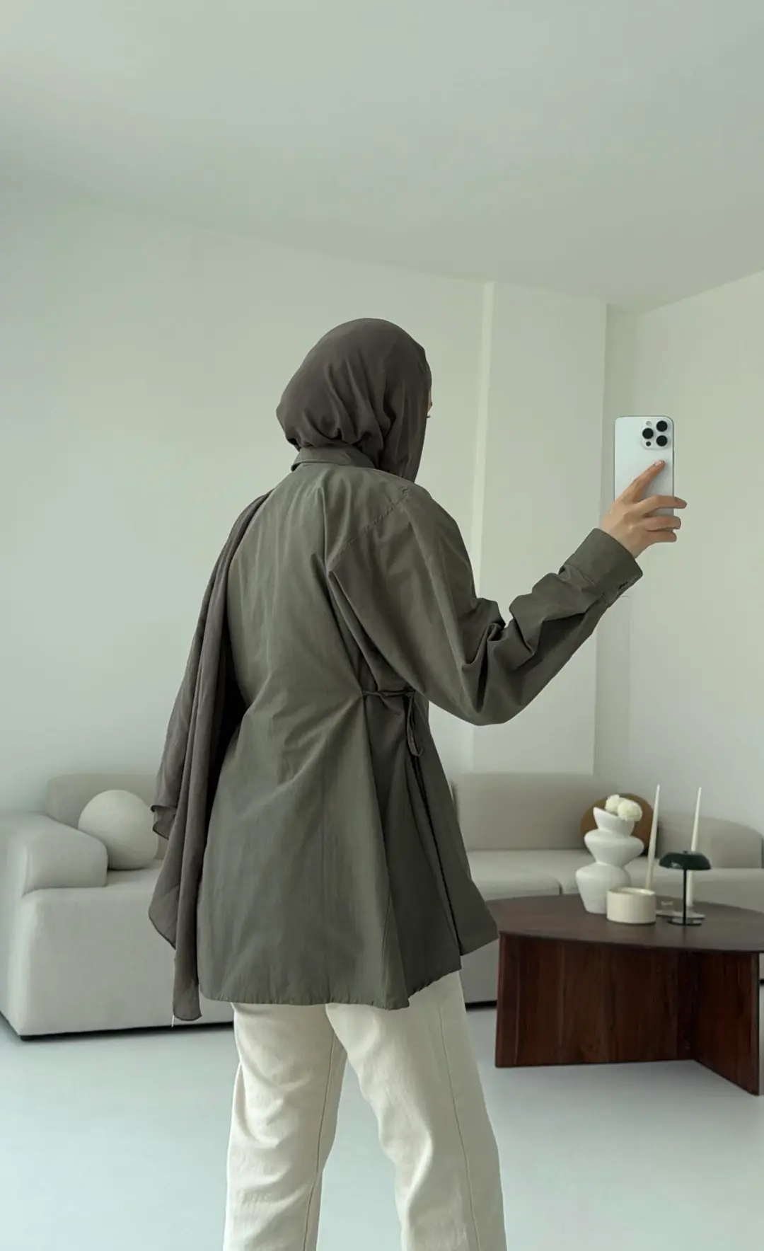 Yandan Bağlamalı Gömlek Cagla - Görsel 2