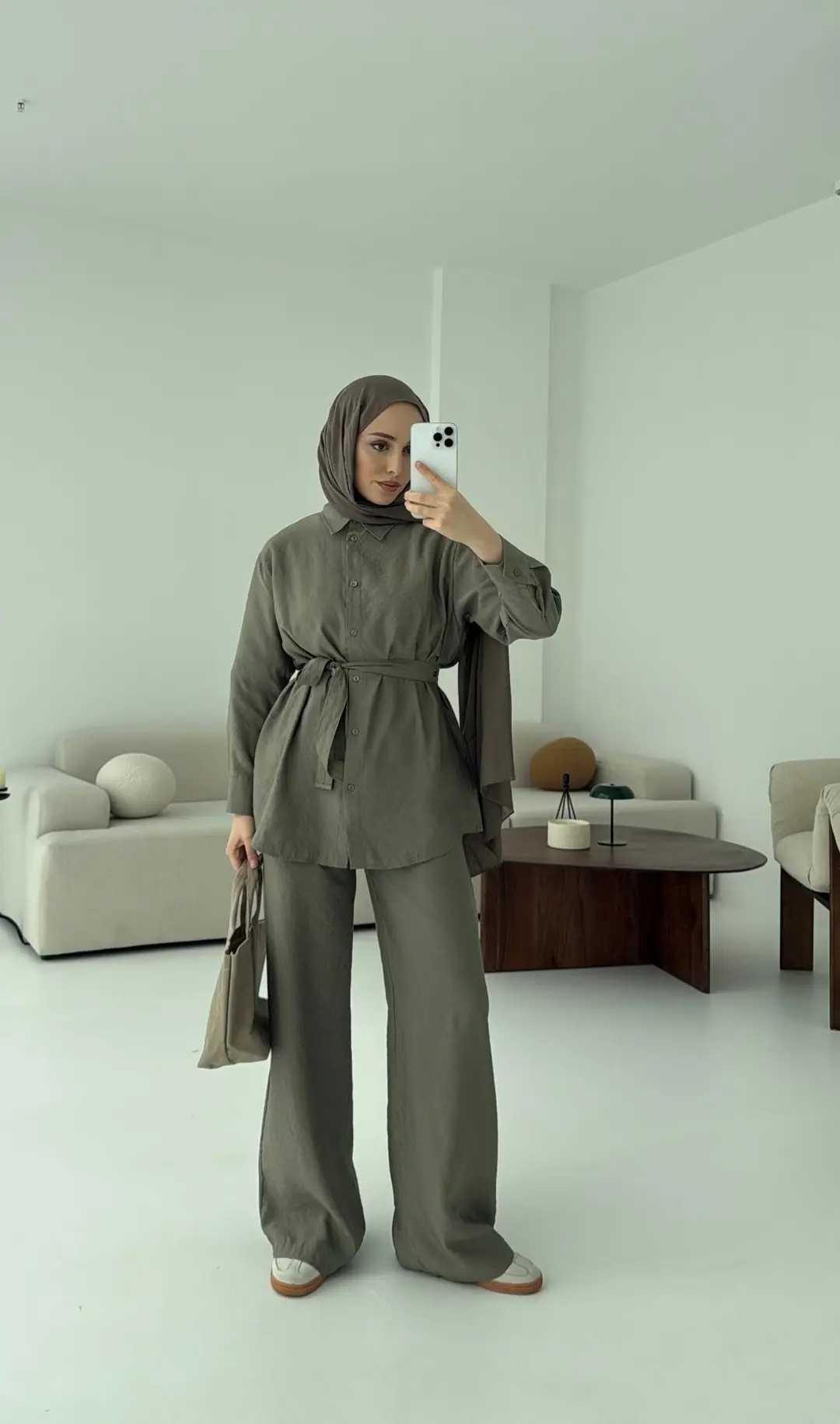 Yazlık Bağlamalı Takım Haki - Görsel 4