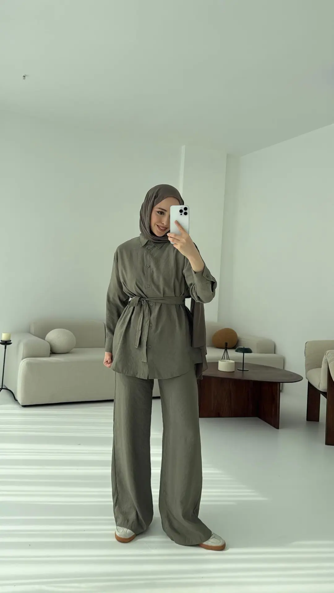 Yazlık Bağlamalı Takım Haki - Görsel 5