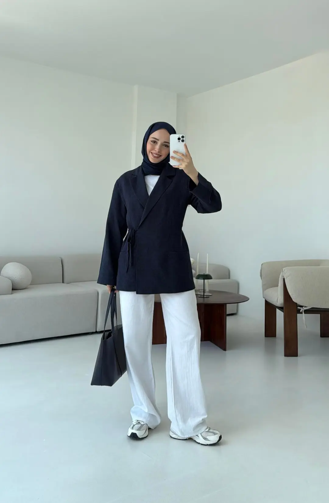 Yazlık Lacivert Ceket - Görsel 2