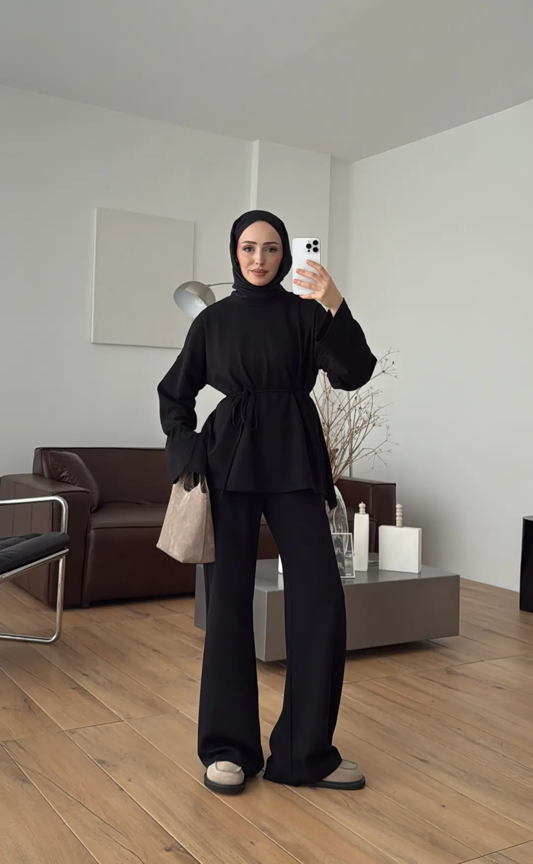 Yırtmaç Detay Takım Mevsimlik Takım Siyah - Görsel 3