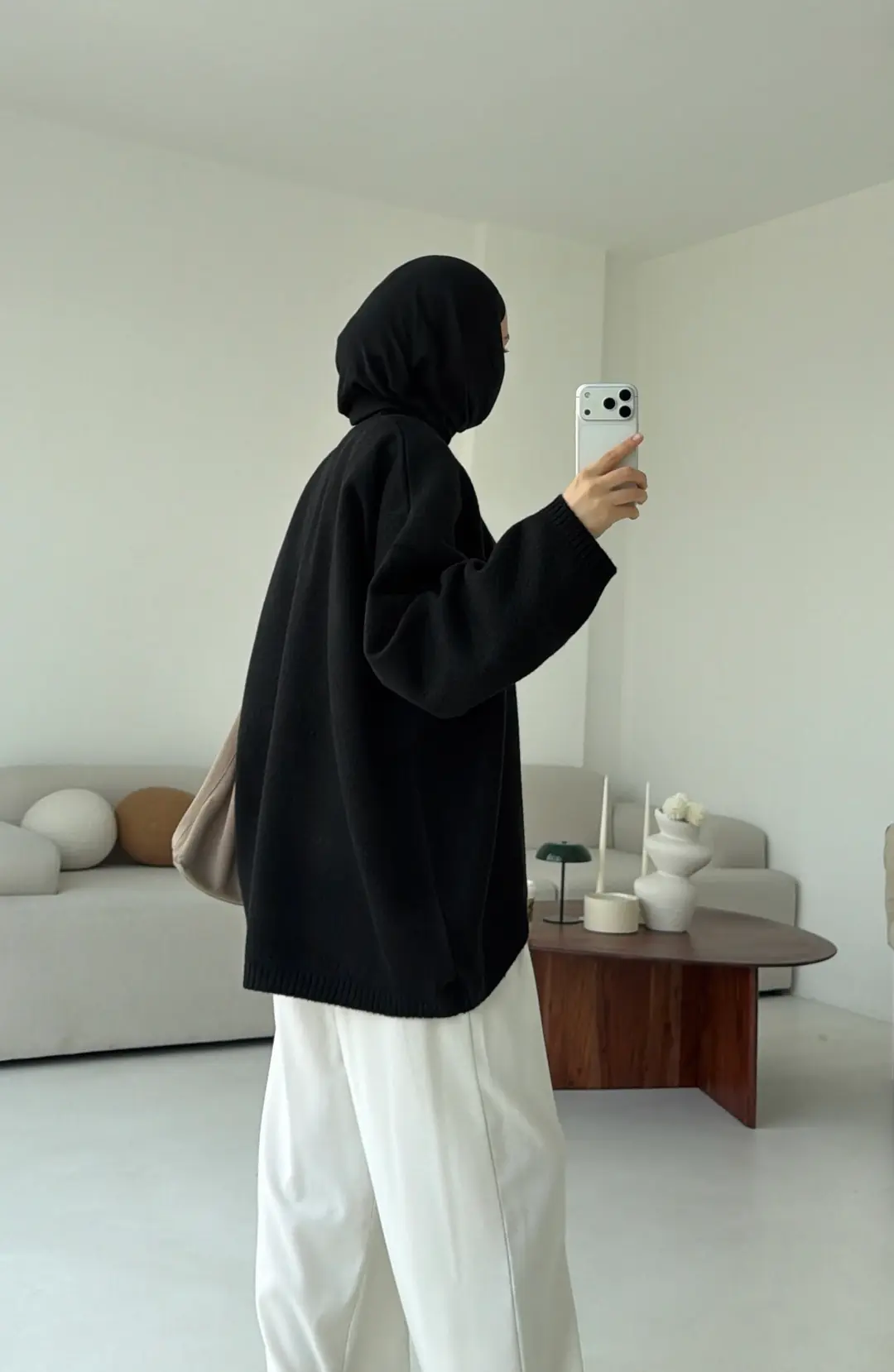 Yumuşak Kazak Siyah - Görsel 4