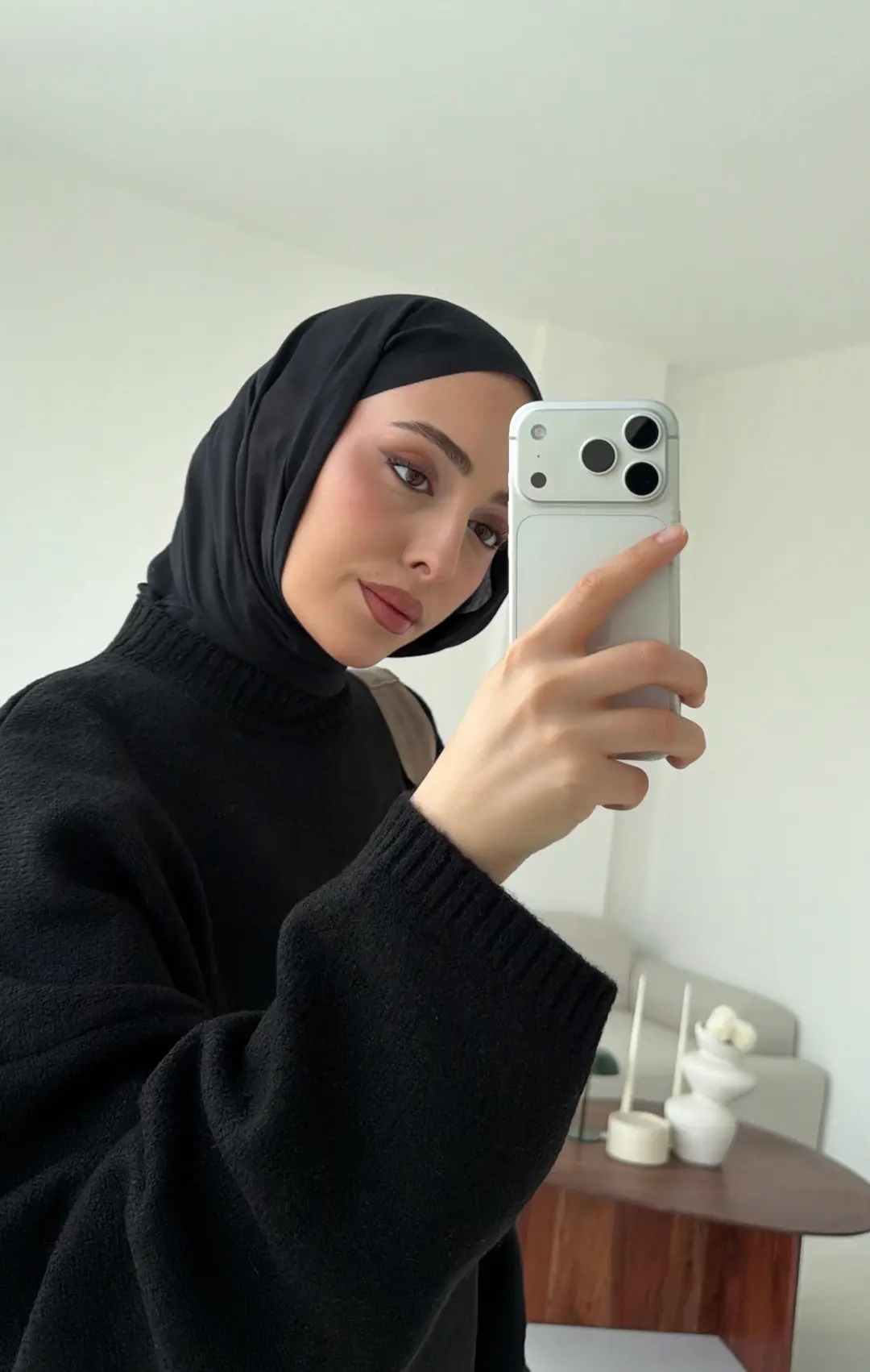 Yumuşak Kazak Siyah - Görsel 9