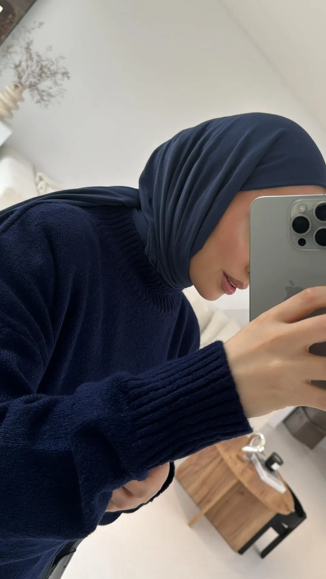 Yumuşak Triko Kazak Lacivert